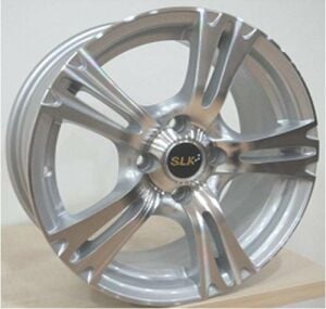 SLK 2011 5.5x13inç 4x100 Silver Machined Çelik Jant