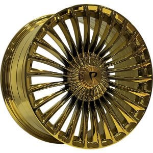 BK 3S198 8.5X19 inç 5X112 ET38 66.56 GOLD CHROME XL