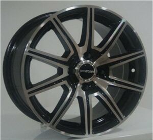 Powcan BK 149 6x14inç 4x100 BLACK MACHINED