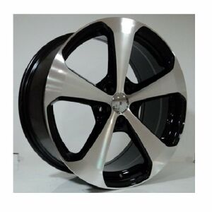 Powcan BK 741 8x18inç 5x112  Black Machined Volkswagen Replika Çelik Jant SCİROCCO GTS