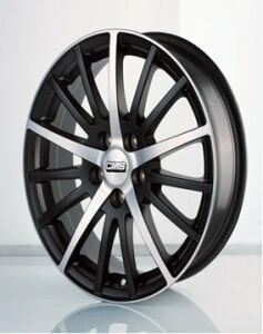 CMS 465 6.5x15inç 5x112 57.1 Black Diamond Çelik Jant