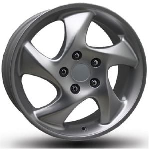 Porsche PR 015 6.5x15inç 4x108 et35 73.1 Silver Çelik Jant Porsche Modeli